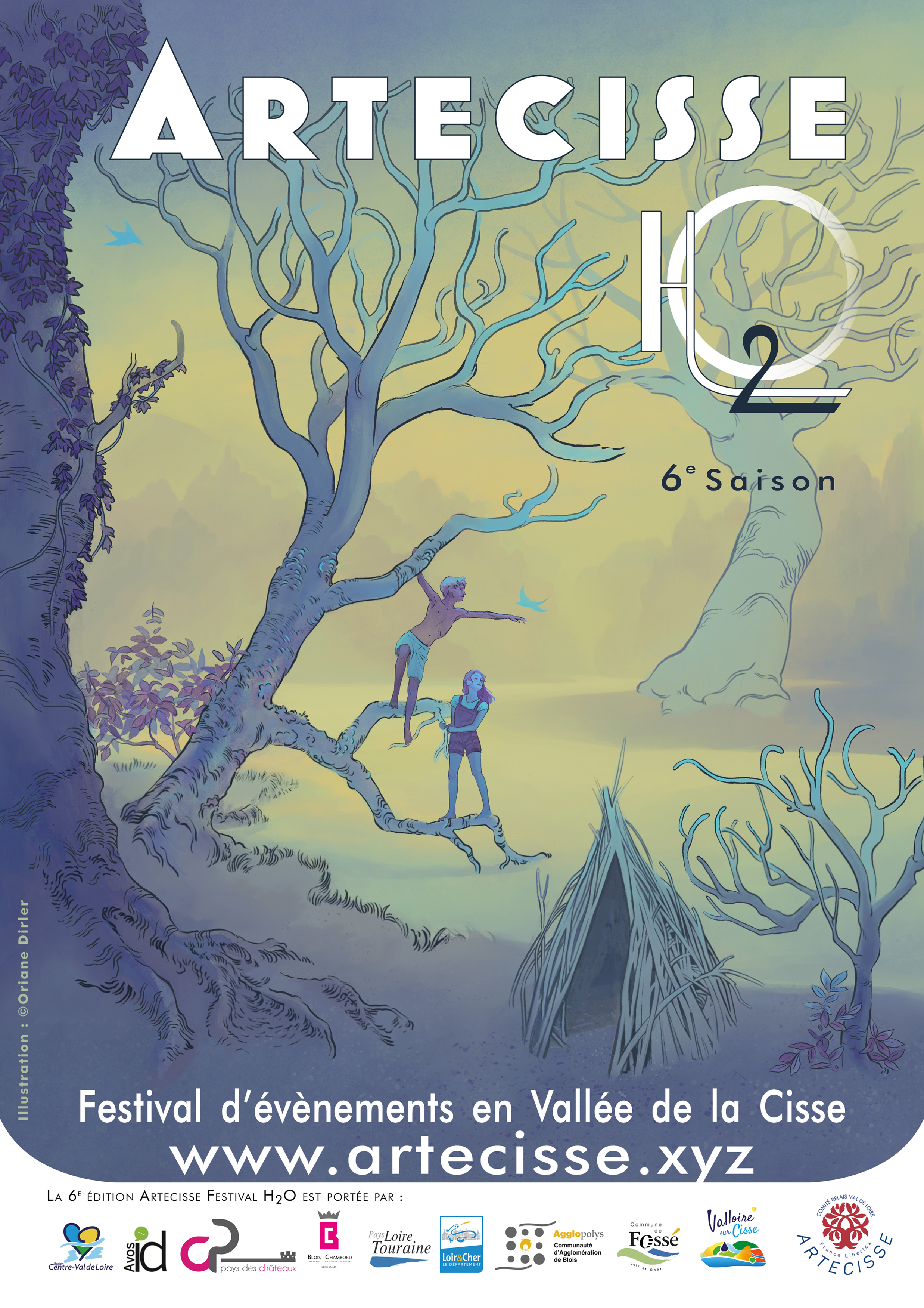 Affiche de la 6e saison Artecisse H²O